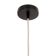 GloboStar® MEXICO 00719 Boho Κρεμαστό Φωτιστικό Ανάρτηση Μονόφωτο 1 x E27 IP20 Μπεζ Ξύλο - Μ65 x Π46 x Y30cm