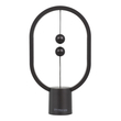 GloboStar® MAGNET 76544 Μοντέρνο Φωτιστικό Γραφείου Σκούρο Γκρι LED 15 Watt 1500lm DC 5V με Μαγνητικό Διακόπτη & Καλώδιο Τροφοδοσίας USB Θερμό Λευκό 2700K
