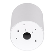 GloboStar® AKIRA 60618 Επιφανειακό Κινούμενο Στρόγγυλο Φωτιστικό Σποτ Αλουμινίου με Ντουί GU10 AC 220-240V IP44 Φ8 x Υ10cm - Λευκό