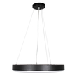 GloboStar® CASPER 61019 Κρεμαστή Πλαφονιέρα Οροφής LED CCT 76W 8372lm 120° AC 220-240V - Εναλλαγή Φωτισμού μέσω Τηλεχειριστηρίου All In One Ψυχρό Λευκό 6000k+Φυσικό Λευκό 4500k+Θερμό Λευκό 2700k Dimmable Φ45cm - Μαύρο - 3 Years Warranty