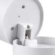 GloboStar® OMEGA-S 60299 Επιφανειακό LED Spot Downlight Φ10cm 12W 1500lm 36° AC 220-240V IP20 Φ10 x Υ10.5cm - Στρόγγυλο - Λευκό - Θερμό Λευκό 2700K - Bridgelux COB - 5 Years Warranty