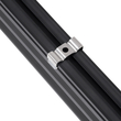 GloboStar® MARKET 61021-S Γραμμικό Φωτιστικό Οροφής Linear LED 18W 2200lm 60° AC 220-240V Μ120 x Π2 x Υ4cm Φυσικό Λευκό 4500K - Μαύρο - 3 Years Warranty