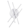 GloboStar® DRACO 61096 Φωτιστικό Οροφής Γραμμικό Linear Design LED CCT 60W 7380lm 120° AC 220-240V - Εναλλαγή Φωτισμού μέσω Τηλεχειριστηρίου All In One Ψυχρό 6000k+Φυσικό 4500k+Θερμό 2700k Dimmable Φ60 x Υ11cm - Λευκό - 3 Years Warranty