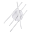 GloboStar® DRACO 61096 Φωτιστικό Οροφής Γραμμικό Linear Design LED CCT 60W 7380lm 120° AC 220-240V - Εναλλαγή Φωτισμού μέσω Τηλεχειριστηρίου All In One Ψυχρό 6000k+Φυσικό 4500k+Θερμό 2700k Dimmable Φ60 x Υ11cm - Λευκό - 3 Years Warranty