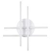 GloboStar® DRACO 61096 Φωτιστικό Οροφής Γραμμικό Linear Design LED CCT 60W 7380lm 120° AC 220-240V - Εναλλαγή Φωτισμού μέσω Τηλεχειριστηρίου All In One Ψυχρό 6000k+Φυσικό 4500k+Θερμό 2700k Dimmable Φ60 x Υ11cm - Λευκό - 3 Years Warranty