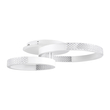 GloboStar® DIAMOND 61112 Φωτιστικό Οροφής Δαχτυλίδι-Κύκλος LED CCT 67W 8078lm 360° AC 220-240V - Εναλλαγή Φωτισμού μέσω Τηλεχειριστηρίου All In One Ψυχρό 6000k+Φυσικό 4500k+Θερμό 2700k Dimmable Φ30+40cm+BackLight - Λευκό - 3 Years Warranty