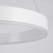 GloboStar® VENOM 61180 Κρεμαστό Φωτιστικό Δαχτυλίδι-Κύκλος LED CCT 67W 7863lm 120° AC 220-240V - Εναλλαγή Φωτισμού μέσω Τηλεχειριστηρίου All In One Ψυχρό 6000K+Φυσικό 4500K+Θερμό 2700K Dimmable Φ80cm - Λευκό - 3 Years Warranty