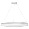 GloboStar® VENOM 61183 Κρεμαστό Φωτιστικό Δαχτυλίδι-Κύκλος LED CCT 75W 8818lm 120° AC 220-240V - Εναλλαγή Φωτισμού μέσω Τηλεχειριστηρίου All In One Ψυχρό 6000K+Φυσικό 4500K+Θερμό 2700K Dimmable Φ100cm - Λευκό - 3 Years Warranty