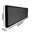GloboStar® 90292 Κυλιόμενη Ψηφιακή Επιγραφή P10 LED SMD AC 220-240V με Wi-Fi - Αδιάβροχή IP54 - Μονής Όψης - Μ264 x Π9 x Υ72cm Πράσινο
