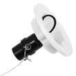 GloboStar® BALLOON 00654 Παιδικό Φωτιστικό Οροφής Μπάλα Μονόφωτο 1 x E27 IP20 Μπλε Πλαστικό με Ασημί Μέταλλο - Μ30 x Π30 x Υ33cm