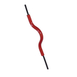 GloboStar® LIBBY 01095-1 Παιδικό Κρεμαστό Φωτιστικό Ανάρτηση Μονόφωτο 1 x E27 IP20 Κόκκινο Μέταλλο - Μ28 x Π28 x Υ16cm