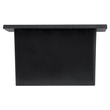 GLOBOSTAR® STEP-MINA 90625 Χωνευτό Αρχιτεκτονικό Φωτιστικό Διαδρόμου/Σκαλοπατιού LED 3W 330lm 30° DC 24V Αδιάβροχο IP65 Θερμό Λευκό 2700K Dimmable - Μαύρο - Μ8.3 x Π8.3 x Υ5cm - 3 Χρόνια Εγγύηση