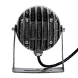 GLOBOSTAR® SPOT-XENIA 90634 Αρχιτεκτονικό Σποτ Φωτισμου LED 16W 1360lm 3° DC 24V Αδιάβροχο IP65 Μπλε Dimmable - Γκρι Ανθρακί - Μ9 x Π9 x Υ12cm - 3 Χρόνια Εγγύηση