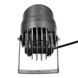 GLOBOSTAR® SPOT-XENIA 90634 Αρχιτεκτονικό Σποτ Φωτισμου LED 16W 1360lm 3° DC 24V Αδιάβροχο IP65 Μπλε Dimmable - Γκρι Ανθρακί - Μ9 x Π9 x Υ12cm - 3 Χρόνια Εγγύηση