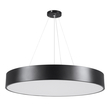 GloboStar® BURTON 61202-S Πλαφονιέρα Οροφής LED CCT 75W 8625lm 120° AC 220-240V - Εναλλαγή Φωτισμού μέσω Τηλεχειριστηρίου All In One Ψυχρό 6000k+Φυσικό 4500k+Θερμό 2700k Dimmable Φ60cm - Μαύρο - 3 Years Warranty