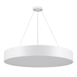 GloboStar® BURTON 61203-S Πλαφονιέρα Οροφής LED CCT 75W 8625lm 120° AC 220-240V - Εναλλαγή Φωτισμού μέσω Τηλεχειριστηρίου All In One Ψυχρό 6000k+Φυσικό 4500k+Θερμό 2700k Dimmable Φ60cm - Λευκό - 3 Years Warranty