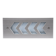 GloboStar® WALLLIGHT-ARINA 90672 Χωνευτό Φωτιστικό Τοίχου LED 6W 720lm 120° DC 24V Αδιάβροχο IP67 Μ17 x Π7 x Υ5.5cm Ψυχρό Λευκό 6000K - Ανοξείδωτο Ατσάλι - 3 Years Warranty