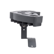 GLOBOSTAR® TREELIGHT-GINA 90679 Κυρτή Μπάρα Φωτισμού Wall Washer για Φυτά - Δέντρα LED 6W 660lm 30° DC 24V Αδιάβροχο IP65 Θερμό Λευκό 2700K Dimmable - Γκρι Ανθρακί - Μ18 x Π3.5 x Υ7cm - 3 Χρόνια Εγγύηση