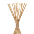 GloboStar® AZORES 01753 Boho Επιδαπέδιο Φωτιστικό Μονόφωτο 1 x E27 IP20 Μπεζ Ξύλο - Μ30 x Π30 x Υ90cm