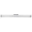 GloboStar® MABEL 60428 Μοντέρνο Φωτιστικό Τοίχου - Απλίκα Καθρέπτη Μπάνιου - Πίνακα LED 12W 1400lm 270° AC 220-240V IP44 Μ60 x Π10 x Υ5cm - Φυσικό Λευκό 4500K - Μαύρο - 3 Χρόνια Εγγύηση