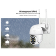 GloboStar® 86042 Ασύρματο Καταγραφικό με Οθόνη - 8 x Camera 2MP 1080P WiFi  360° Μοιρών - Αδιάβροχο IP66 - Νυχτερινή Όραση με LED IR - Διπλή Κατέυθυνση Ομιλίας - Ανιχνευτή Κίνησης - Νυχτερινή Λήψη - Λευκό