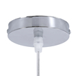 GloboStar® CALERO 01712 Boho Κρεμαστό Φωτιστικό Πλέγμα Μονόφωτο 1 x E27 IP20 Μπεζ Ξύλο - Μ40 x Π40 x Υ90cm