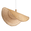 GloboStar® CUBA 01769 Boho Κρεμαστό Φωτιστικό Ανάρτηση Μονόφωτο 1 x E27 IP20 Μπεζ Ξύλο - Μ100 x Π100 x Υ55cm GloboStar® CUBA 01769 Boho Κρεμαστό Φωτιστικό Ανάρτηση Μονόφωτο 1 x E27 IP20 Μπεζ Ξύλο - Μ100 x Π100 x Υ55cm
