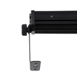 GloboStar® 51141 TRITON Επαγγελματική Μπάρα Φωτισμού Wall Washer LED 18*15W 4in1 270W 25° AC 220-240V Αδιάβροχο IP65 Πολύχρωμο RGBW DMX512 Display on Body - Μαύρο - L102 x W11 x H17cm