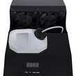 GloboStar® 51173 GRIFFIN Επαγγελματική Επιδαπέδια Μηχανή Haze Machine - Εφέ Ομίχλης-Νέφωσης 3000W AC 220V-240V DMX512 Display on Body & Ασύρματο Χειριστήριο - Μαύρο - L66 x W28.5 x H36cm