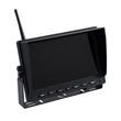 GloboStar® 86069 Έγχρωμη Οθόνη 9 WiFi για Αυτοκινητο - Φορτηγό DC 12-24V - για Σύνδεση έως 4 WiFi Κάμερες 1080P HD Οπισθοπορείας - Μαύρο