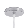 GloboStar® MINORCA 01730 Boho Κρεμαστό Φωτιστικό Ανάρτηση Μονόφωτο 1 x E27 IP20 Μπεζ Ξύλο - Μ35 x Π35 x Y23cm