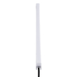 GloboStar® DIGI-BAR 90213 Ψηφιακή Μπάρα Φωτισμού Wall Washer Digital Pixel Facade Tuber Bar LED 12W 840lm 180° DC 24V Αδιάβροχο IP65 L100 x W3 x H4.5cm Θερμό Λευκό 2700K DMX512 - Ασημί με Οπάλ Λευκό Κάλυμμα - 3 Years Warranty