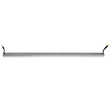 GloboStar® DIGI-BAR 90213 Ψηφιακή Μπάρα Φωτισμού Wall Washer Digital Pixel Facade Tuber Bar LED 12W 840lm 180° DC 24V Αδιάβροχο IP65 L100 x W3 x H4.5cm Θερμό Λευκό 2700K DMX512 - Ασημί με Οπάλ Λευκό Κάλυμμα - 3 Years Warranty