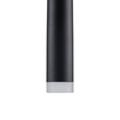 GloboStar® TEARS 61315 Φωτιστικό Τοίχου - Απλίκα Design LED CCT 3W 330lm 180° AC 220-240V - Εναλλαγή Φωτισμού μέσω Διακόπτη On/Off All In One Ψυχρό 6000k+Φυσικό 4500k+Θερμό 2700k Φ3.2 x Υ51.5cm - Μαύρο - 3 Years Warranty