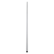 GloboStar® SURFACE-PROFILE 70869-3M Προφίλ Αλουμινίου - Βάση & Ψύκτρα Ταινίας LED με Λευκό Γαλακτερό Κάλυμμα - Επιφανειακή Χρήση - Πατητό Κάλυμμα - Μαύρο - 3 Μέτρα - Πακέτο 5 Τεμαχίων - Μ300 x Π2.3 x Υ2cm
