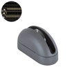 GLOBOSTAR® WINDOW-CURBA 90109 Αρχιτεκτονικό Φωτιστικό Ανάδειξης Παραθύρων Window Light LED 6W 570lm 3x262° DC 24V Αδιάβροχο IP65 Φυσικό Λευκό 4500K Dimmable - Γκρι Ανθρακί - Μ12 x Π5.3 x Υ6.5cm - 3 Χρόνια Εγγύηση