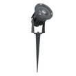 GLOBOSTAR® TREELIGHT-TZINA 90351 Σποτ Φωτισμού για Φυτά - Δέντρα με Βάση Κήπου / Καρφωτό LED 3W 330lm 10° DC 24V Αδιάβροχο IP65 Θερμό Λευκό 2700K Dimmable - Γκρι Ανθρακί - Μ10.5 x Π7.5 x Υ7.5cm - 3 Χρόνια Εγγύηση