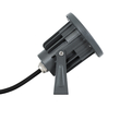 GLOBOSTAR® TREELIGHT-TZINA 90351 Σποτ Φωτισμού για Φυτά - Δέντρα με Βάση Κήπου / Καρφωτό LED 3W 330lm 10° DC 24V Αδιάβροχο IP65 Θερμό Λευκό 2700K Dimmable - Γκρι Ανθρακί - Μ10.5 x Π7.5 x Υ7.5cm - 3 Χρόνια Εγγύηση