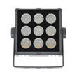 GloboStar® FLOOD-TINY 90368 Προβολέας Wall Washer για Φωτισμό Κτιρίων LED 27W 2430lm 3° DC 24V Αδιάβροχο IP65 Μ13.8 x Π16.4 x Υ7cm Θερμό Λευκό 2700K - Γκρι Ανθρακί - 3 Χρόνια Εγγύηση