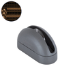 GLOBOSTAR® WINDOW-CURBA 90110 Αρχιτεκτονικό Φωτιστικό Ανάδειξης Παραθύρων Window Light LED 6W 540lm 3x262° DC 24V Αδιάβροχο IP65 Θερμό Λευκό 2700K Dimmable - Γκρι Ανθρακί - Μ12 x Π5.3 x Υ6.5cm - 3 Χρόνια Εγγύηση
