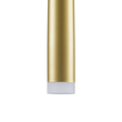 GloboStar® TEARS 61314 Κρεμαστό Φωτιστικό Οροφής Design LED CCT 36W 3960lm 180° AC 220-240V - Εναλλαγή Φωτισμού μέσω Τηλεχειριστηρίου All In One Ψυχρό 6000k+Φυσικό 4500k+Θερμό 2700k Dimmable Φ60 x Υ51.5cm - Χρυσό Βούρτσας - 3 Years Warranty