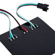 GloboStar® 90607 Digital Pixel Addressable Plate - Ψηφιακή Πλακέτα LED SMD 5050 15.3W/m 64LED/unit 64PIXEL/unit SPI/TTL Protocol IC WS2812/SK6812 1224lm/unit 120° DC 5V IP20 RGB - Μαύρο Σώμα - Μ80 x Π80 x Υ2mm - 5 Χρόνια Εγγύηση