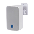 GloboStar® FDB ES104WT 98001 Facilities Speaker - Παθητικό Ηχείο Εγκαταστάσεων Επιτοίχιο με Μετασχηματιστή 100V & 16Ω - 40W RMS (160W Peak) - 1 x 4 Inches LF & 1 x 0.8 Inches HF - Αδιάβροχο IP65 - Λευκό - Μ14.1 x Π17 x Υ23cm - Ζεύγος