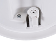 GloboStar® FDB C600T 98012 Facilities Speaker - Παθητικό Ηχείο Εγκαταστάσεων Χωνευτό Οροφής με Μετασχηματιστή 100V & 8Ω - 40W RMS (80W Peak) - 1 x 6 Inches LF & 1 x 1 Inches HF -  IP20 - Λευκό - Φ24 x Υ15.3cm