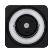 GloboStar® HELIO-S 60663 Φωτιστικό Τοίχου - Απλίκα Αρχιτεκτονικού Φωτισμού Εσωτερικού/Εξωτερικού Χώρου LED 10W 1150lm 120° x 360° AC 220-240V Αδιάβροχο IP65 Μ21 x Π5 x Υ21cm - Θερμό Λευκό 2700K - Μαύρο - Τετράγωνο - Bridgelux Chip - 3 Years Warranty