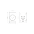 GloboStar® FDB K112BAS 98025 PA Speaker - Ενεργό Αυτοενισχυόμενο Subwoofer Column Επιδαπέδιο με Ψηφιακό Ενισχυτή FA2.36 AC 220V/50-60Hz - 300W RMS/8Ω + 600W RMS/8Ω (1400W Peak) - 1 x 12 Inches LF - IP20 - Μαύρο - Μ32.5 x Π51.5 x Υ53.5cm - Ζεύγος