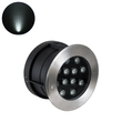 GloboStar® UNDERWATER-GUNE 90405 Υποβρύχιο Χωνευτό Φωτιστικό Σποτ Ειδικό για Σιντριβάνια LED 12W 1200lm 15° DC 24V Αδιάβροχο IP68 Φ18 x Υ11.2cm Ψυχρό Λευκό 6000K - Ανοξείδωτο Ατσάλι - 3 Χρόνια Εγγύηση