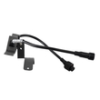 GLOBOSTAR® TREELIGHT-PLANTE 90517 Κυρτή Μπάρα Φωτισμού Wall Washer για Φυτά - Δέντρα LED 3W 255lm 15° DC 24V Αδιάβροχο IP65 Πράσινο Dimmable - Γκρι Ανθρακί - Μ11 x Π3 x Υ8cm - 3 Χρόνια Εγγύηση