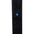 GloboStar® FDB K803 98024 PA Speaker - Παθητικό Ηχείο Column Κολωνάτο Επιτοίχιο & Επιδαπέδιο 8Ω - 200W RMS (800W Peak) - 8 x 3 Inches Mid & HF - IP20 - Μαύρο - Μ10 x Π11 x Υ75cm - Ζεύγος