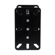 GloboStar® FDB K806-WB2 98030 Speaker Base Wall Bracket - Επιτοίχια Ρυθμιζόμενη Βάση Ηχείου για Τοποθέτηση Συστήματος Κολωνάτων Ηχείων K806 - IP20 - Μαύρο - Μ9.5 x Π11.5 x Υ16cm - Ζεύγος